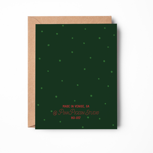 Rosy Cheeks Santa Card