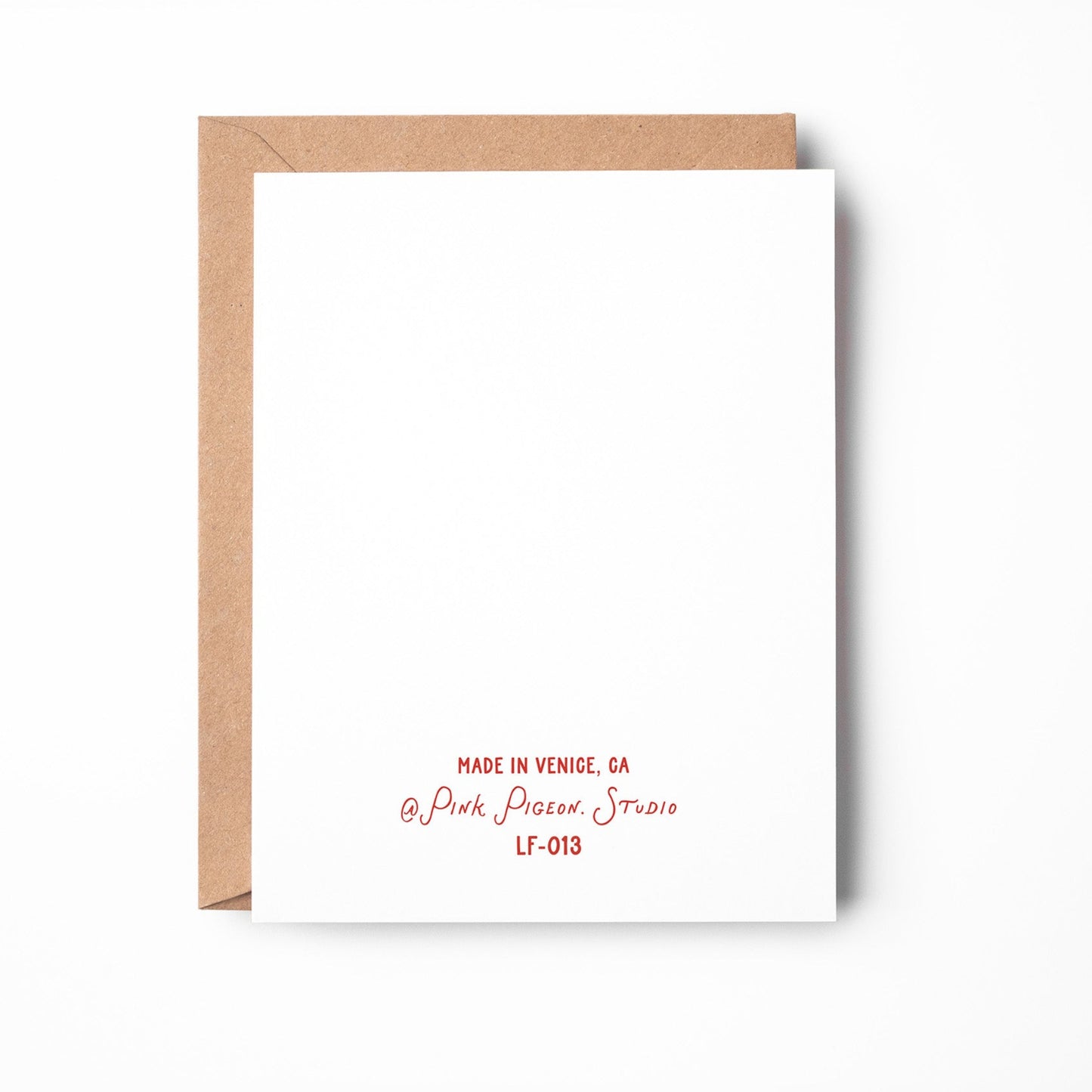 Slow Blink Cat Card