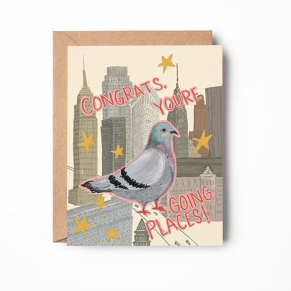 Ambitious Pigeon Card
