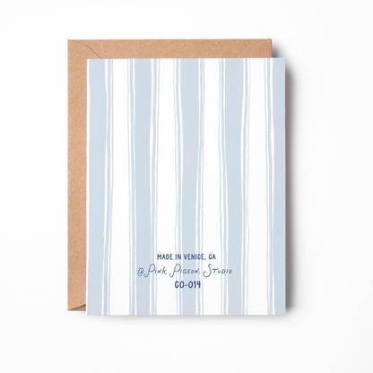 Welcome Home Plaque Card