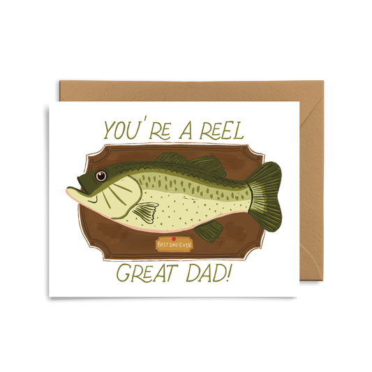 Reel Great Dad Card
