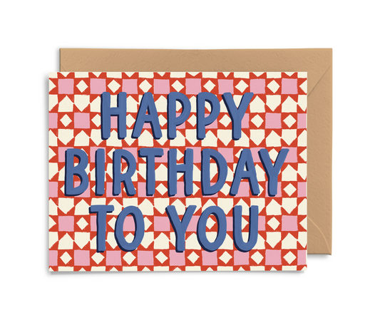 Happy Birthday To You Card