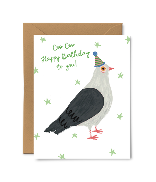 Birthday Pigeon Card