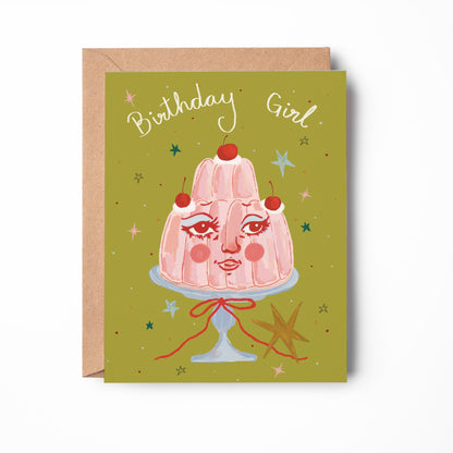 Birthday Girl Dessert Card