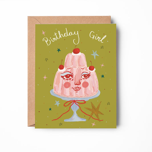 Birthday Girl Dessert Card