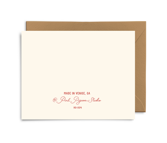 Happy Holidays Tree Card