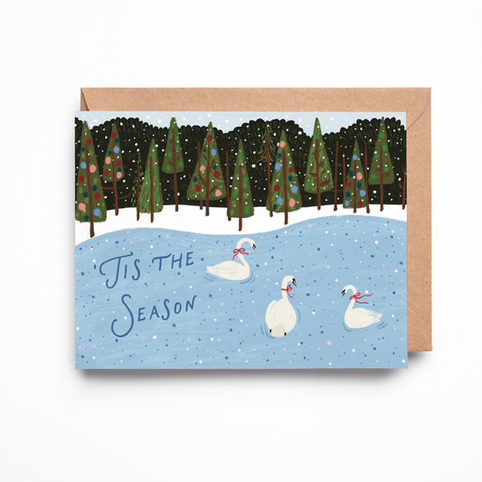 Christmas Pond Card