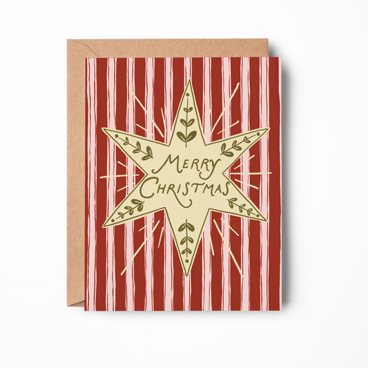 Christmas Star Card