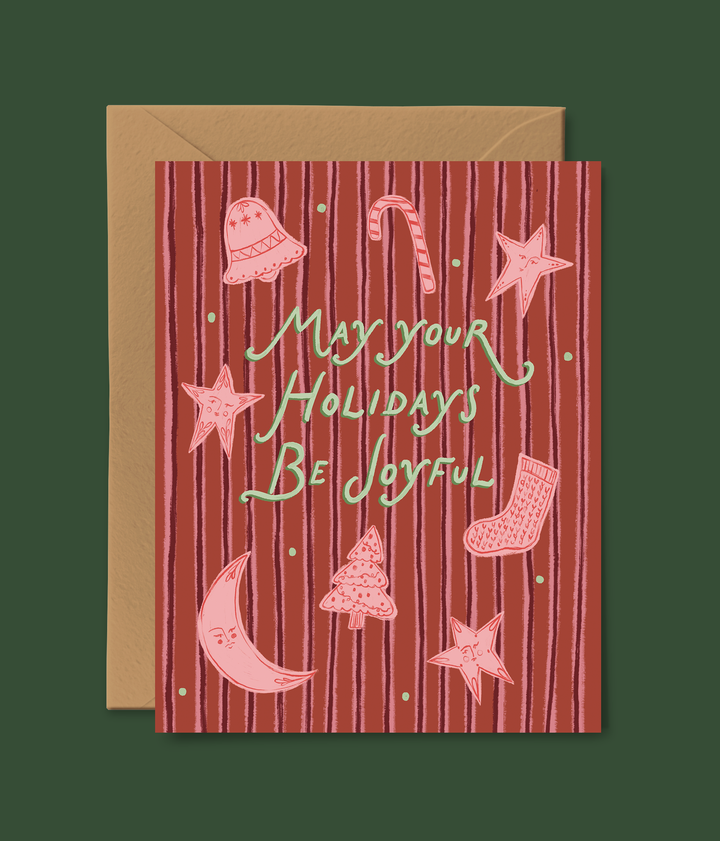 Joyful Holidays Card