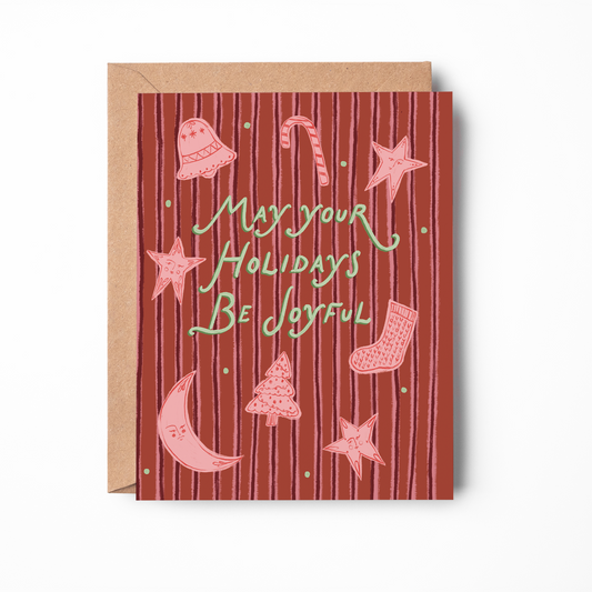 Joyful Holidays Card