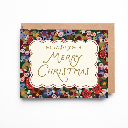 Christmas Florals Card