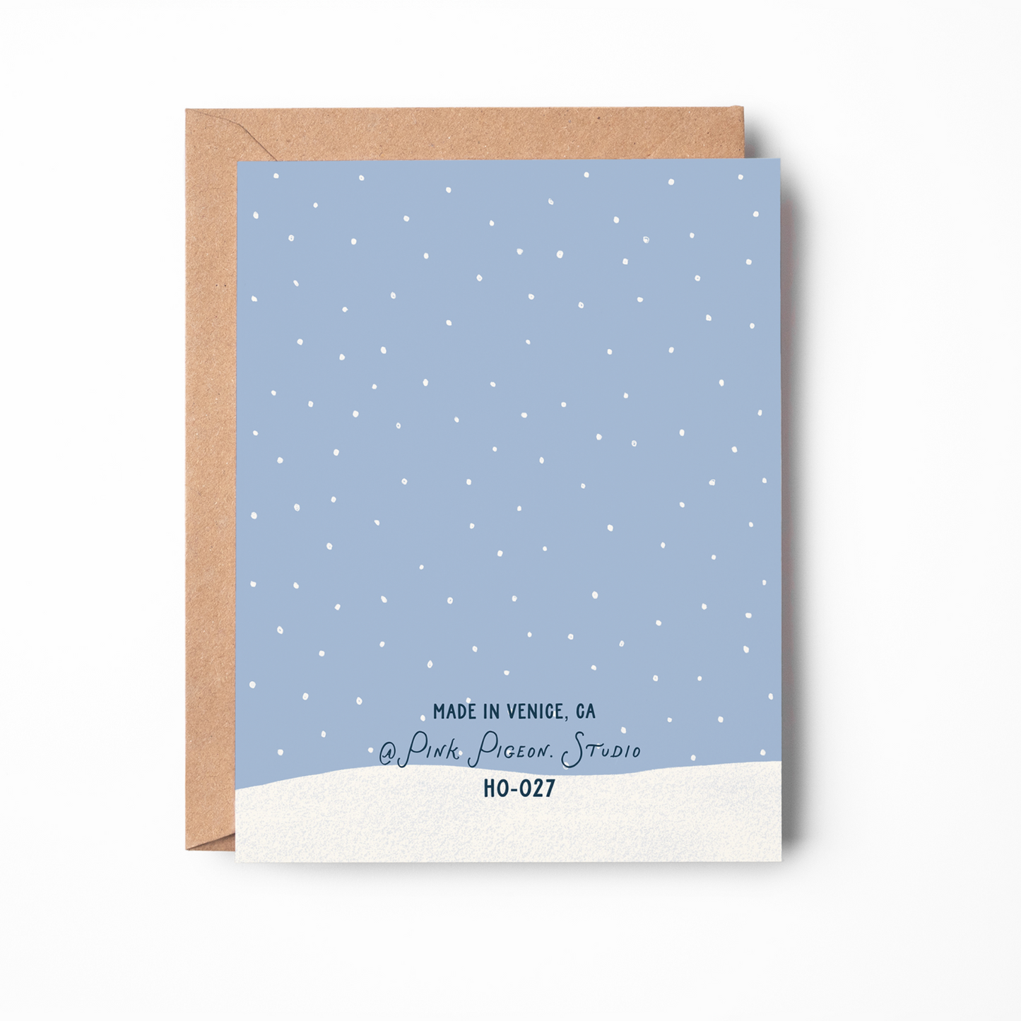 Yuletide Snowmen Card