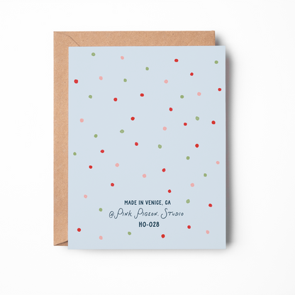 Yuletide Gingerbread Card