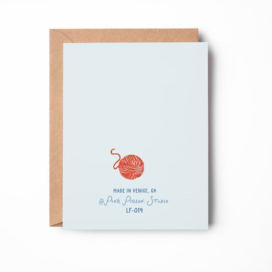 Yarn It Love Card