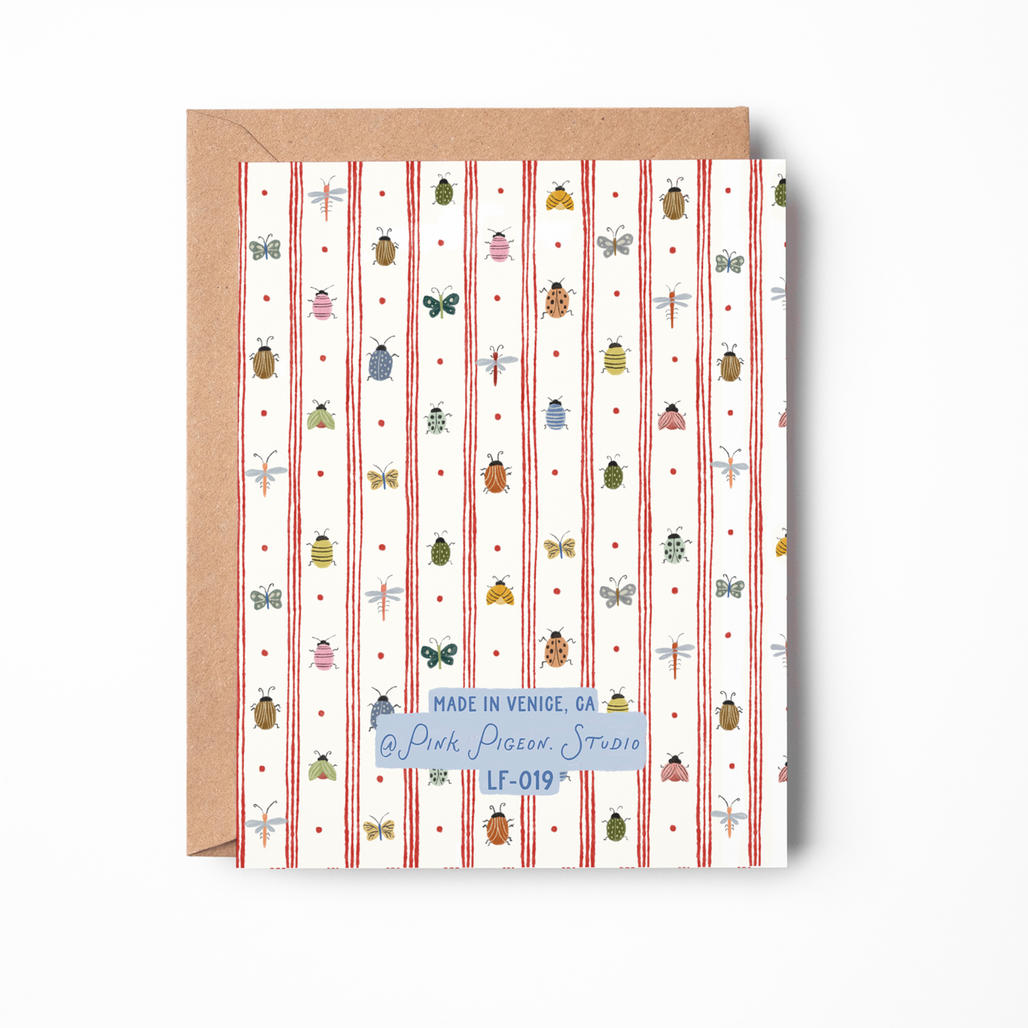 Never Stop Bugging Card