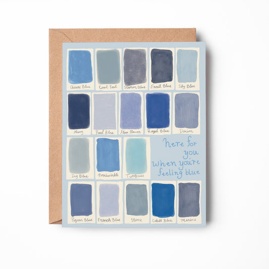Feeling Blue Card