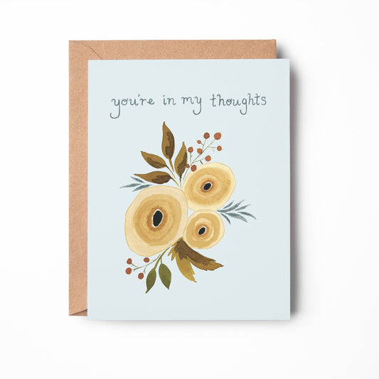 In My Thoughts Card